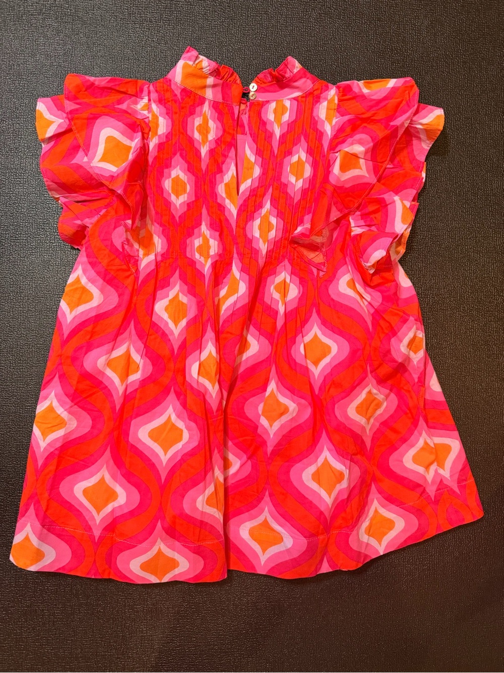 J. Marie Quinn flutter sleeve top size small - Picture 2 of 4